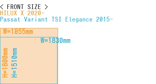 #HILUX X 2020- + Passat Variant TSI Elegance 2015-